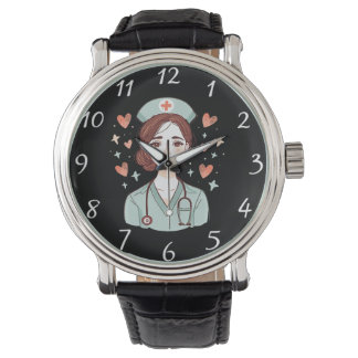 Personalized Nurse Watch | Add Your Photo Horloge