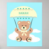 Personalized Nursery wall Art Poster (Voorkant)