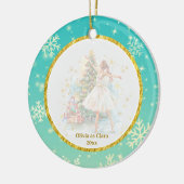 Personalized Nutcracker Ballet Christmas - Gift Keramisch Ornament (Links)