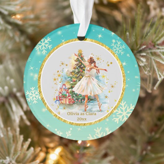 Personalized Nutcracker Ballet Christmas - Gift Ornament (Boom)