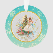 Personalized Nutcracker Ballet Christmas - Gift Ornament (voorkant)