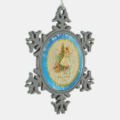 Personalized Nutcracker Ballet Christmas - Gift Tin Sneeuwvlok Ornament (Links)