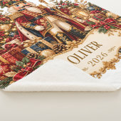 Personalized Nutcracker Christmas Blanket with Nam Sherpa Deken (3/4)