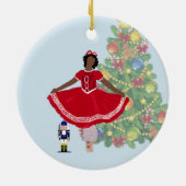 Personalized Nutcracker Ornament - Clara (Achterkant)