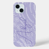 Personalized Ocean Coral Reef Beachy Case-Mate iPhone Case (Achterkant)