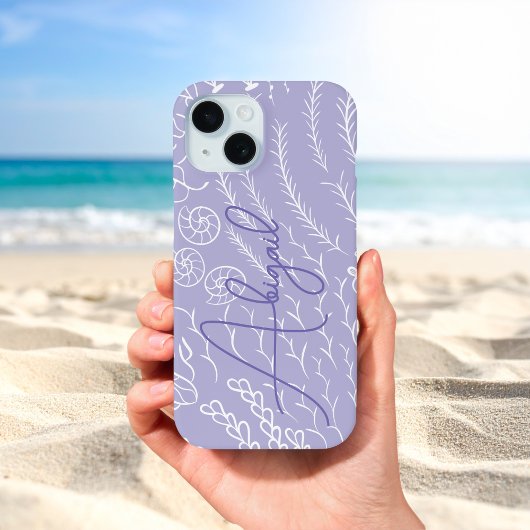 Personalized Ocean Coral Reef Beachy Case-Mate iPhone Case