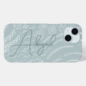 Personalized Ocean Coral Reef Beachy Case-Mate iPhone Case (Achterkant (horizontaal))
