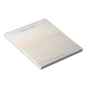 Personalized ocean sunset aesthetic dot Grid Notitieblok (Schuin)