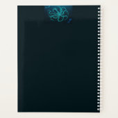 Personalized Ocean Water Beach To Do List Planner (Achterkant)