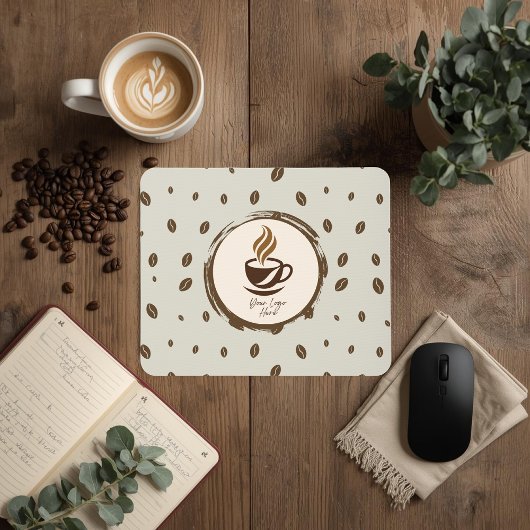 Personalized Office | Coffee Shop Branding Muismat