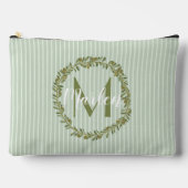 Personalized Olive Wreath Monogram  Etui (Voorkant)