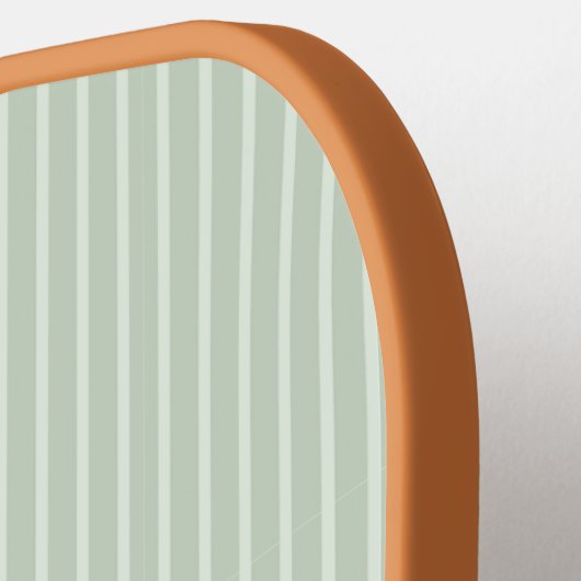 Personalized Olive Wreath Monogram Pickleball Paddle (Links Detail)