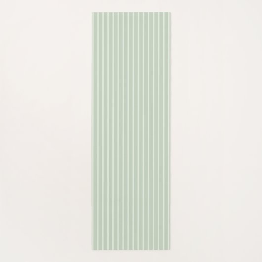 Personalized Olive Wreath Monogram Yogamat (Achterkant)