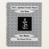 Personalized Om Namah Shivay Planner (Voorkant)