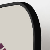 Personalized Ombre Monogram honeycomb hexagon Pickleball Paddle (Links Detail)