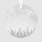 Personalized On Angels Wings Photo Ornament (achterkant)