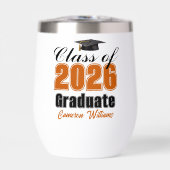 Personalized Orange Class of 2026 Graduation (Voorkant)