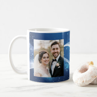 Personalized Our 1st Christmas Photo Mug Koffiemok
