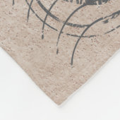 Personalized "Our Love Story" Library Card Fleece Deken (Hoek)