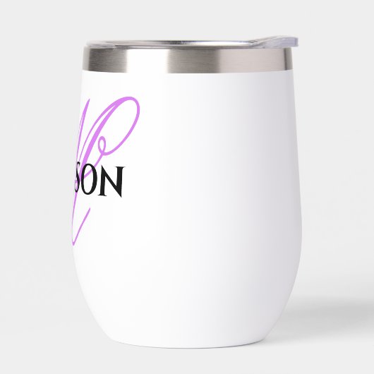 Personalized outdoor wine glass (Links)