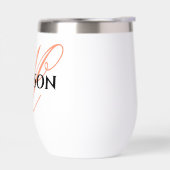 Personalized outdoor wine glass (Links)