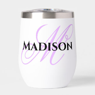Personalized outdoor wine glass thermal wine tumbl