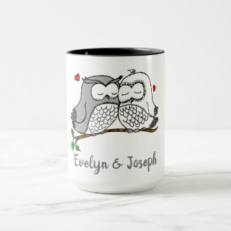 Personalized Owls Love Mok