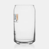 Personalized PA Physician Assistant Afstuderen Blikvorm Glas (Links)