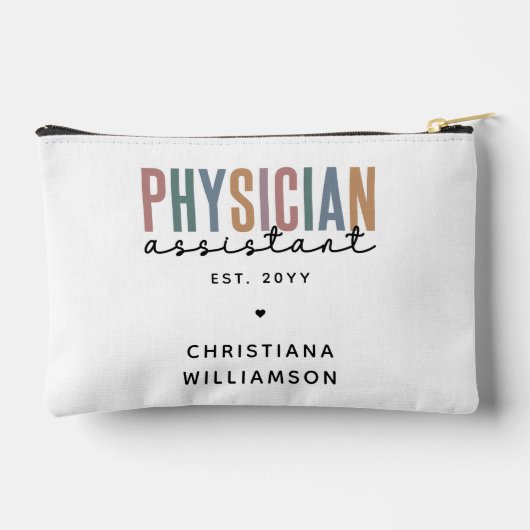 Personalized PA Physician Assistant Afstuderen Etui (Achterkant)
