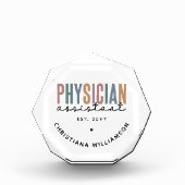 Personalized PA Physician Assistant Afstuderen Fotoblokken (Voorkant)