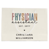 Personalized PA Physician Assistant Afstuderen Groot Cadeauzakje (Achterkant)