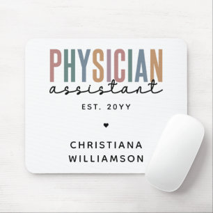 Personalized PA Physician Assistant Afstuderen Muismat
