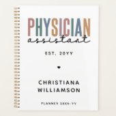 Personalized PA Physician Assistant Afstuderen Planner (Voorkant)