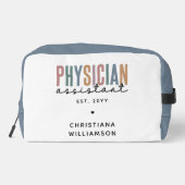 Personalized PA Physician Assistant Afstuderen Toilettasje (Achterkant)