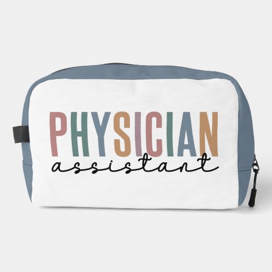 Personalized PA Physician Assistant Afstuderen Toilettasje (Voorkant)