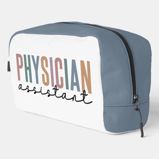 Personalized PA Physician Assistant Afstuderen Toilettasje (Rechterhoek)