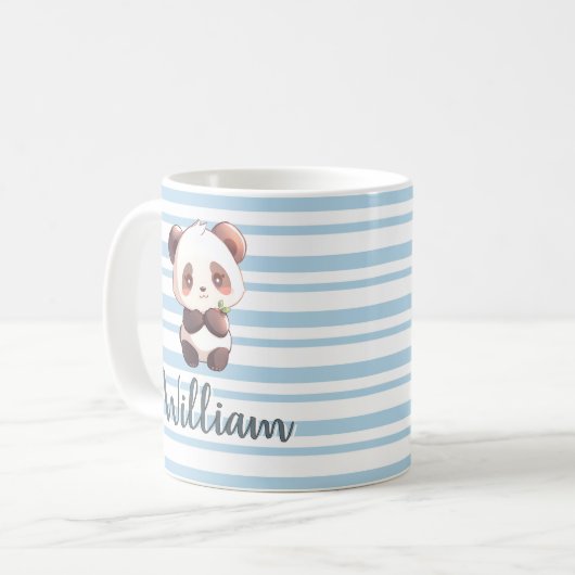 Personalized Panda Mug Koffiemok (Voorkant links)