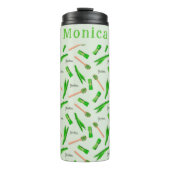 Personalized Pandan Leaf Thermosbeker (Voorkant)