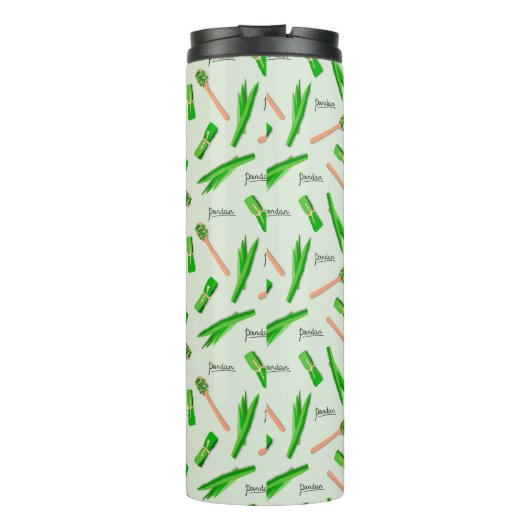 Personalized Pandan Leaf  Thermosbeker (Achterkant)