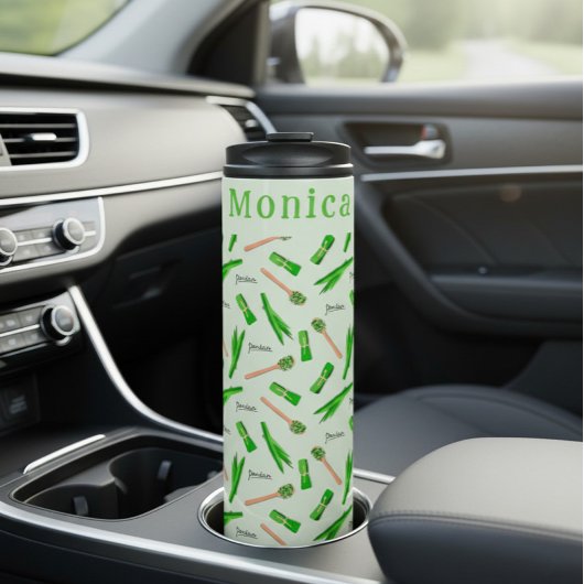 Personalized Pandan Leaf Thermosbeker