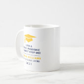 Personalized Pandemic - Graduate Class of 2021 Mug Koffiemok (Voorkant links)