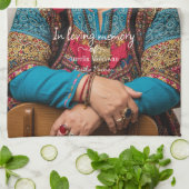 Personalized parastas  theedoek (Gevouwen)