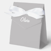 Personalized Party Box Gift Bag Favour neutral Bedankdoosjes (Voorkant)