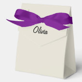Personalized Party Box Gift Bag Favour neutral Bedankdoosjes (Voorkant)