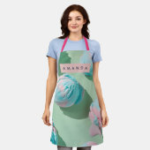 Personalized Pastel Cotton Candy Dream Aesthetic Schort (Gedragen)