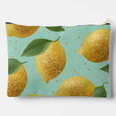 Personalized Pastel Glitter Lemon Style Etui (Achterkant)