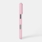 Personalized Pastel Pink iPhone Case with Custom Hoesje (Rechterkant)