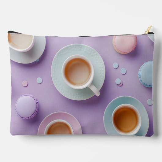 Personalized Pastel Tea Party Bliss Etui (Achterkant)