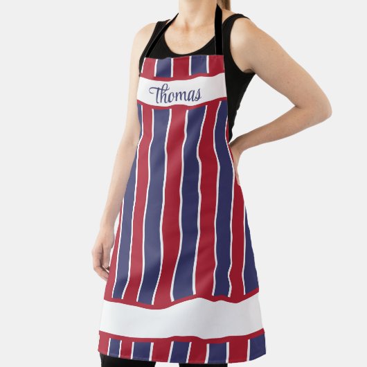 Personalized Patriotic Apron Schort (Insitu)