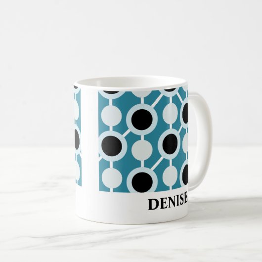Personalized Patterned Mug Koffiemok (Voorkant rechts)